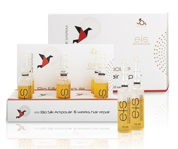 ETS ביו סילק - אמפולה לשיקום השיער - 60 (6*10) מ"ל